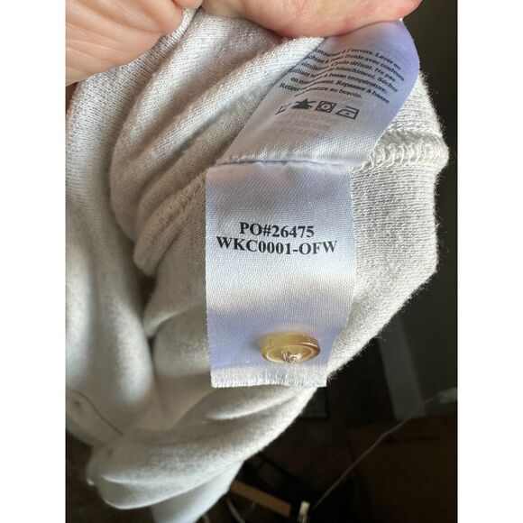 Faherty Women's Cream Flannel Long Sleeve Button Front Collared Shirt Size XXL - Picture 10 of 10